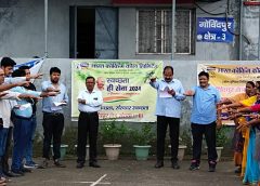 गोविंदपुर क्षेत्र संख्या 3 में स्वच्छता ही सेवा है कार्यक्रम के तहत महाप्रबंधक ने सभी अधिकारियों कर्मचारियों को शपथ दिलाई